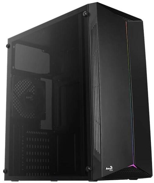 Корпус Aerocool Split-A-BK-v1 (ATX, Acrylic Window, RGB, USB3.0 x1, USB2.0 x2)