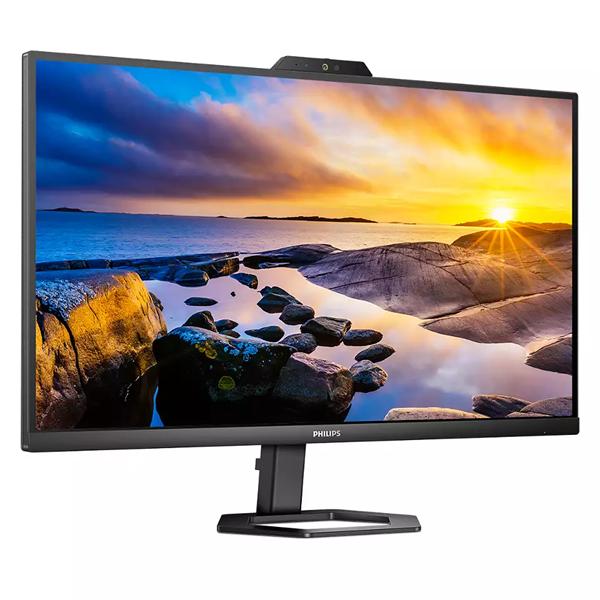 Монитор 27" Philips 27E1N5600HE 2560x1440 75Гц IPS LED 16:9 4(1)ms HDMI DP USB-C 3.2 (65W) 4*USB3.3(BC) Mega Infinity DCR 1000:1 178/178 300cd Webcam 5 MP Hello HAS Pivot Tilt Swivel Speakers Black