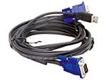 Набор кабелей D-Link DKVM-CU, Cable for KVM Products, 2 in 1 USB KVM Cable, 1.8m (6ft)