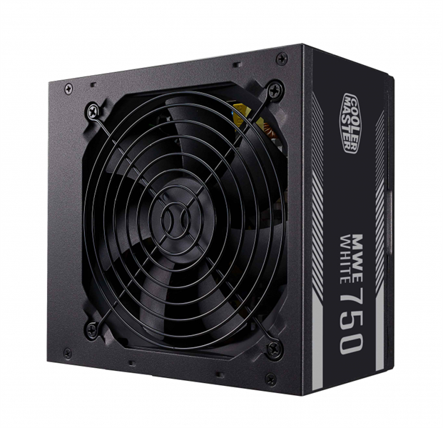 Блок питания Cooler Master MWE White, 750W, ATX, 120mm, 6xSATA, 4xPCI-E(6+2), APFC, 80+ Standard