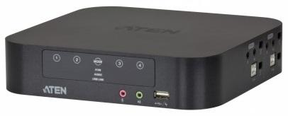 Квм перевключатель ATEN 4-Port USB3.0 4K DisplayPort Dual Display KVM switch