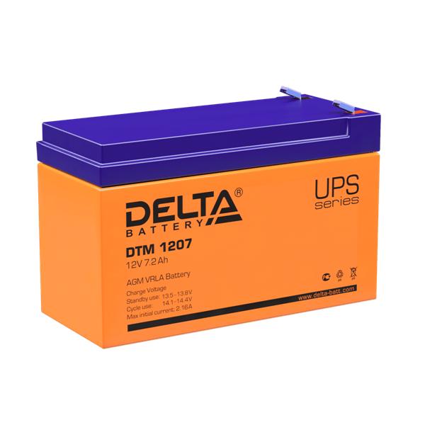  Delta Аккумуляторная батарея для ИБП DTM 1207 (12V/7.2Ah)