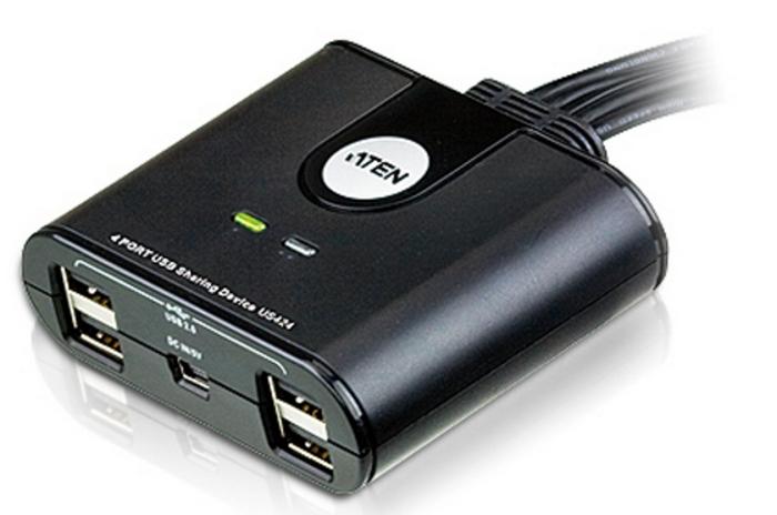 Переключатель электронный ATEN 4 PORT USB Sharing Device.