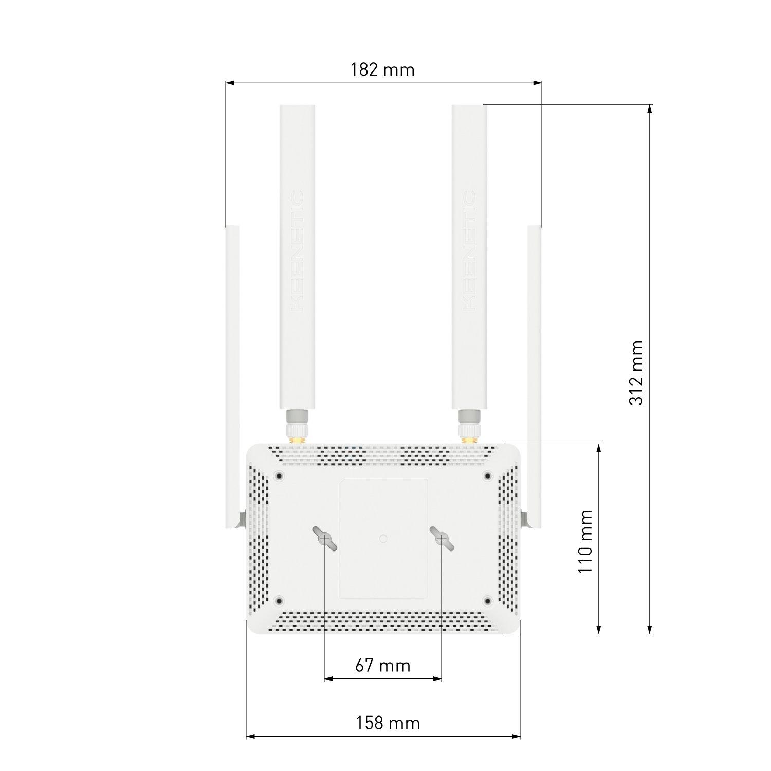  Keenetic Runner 4G (KN-2211) Интернет-центр с модемом 4G/3G, Mesh Wi-Fi N300 и 4-портовым Smart-коммутатором