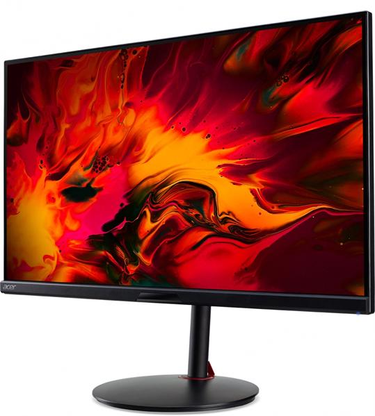 Монитор 28" ACER Nitro XV282KKVbmiipruzx 3840x2160, 16:9, IPS, 144Hz, 1  ms, 300nits, 400 cd/m2, 2xHDMI + 1xDP + Type-C  + USB3.0x4 + USB-B + Audio Out, FreeSync, HDR 400, Speakers 2Wx2, H.adj 130