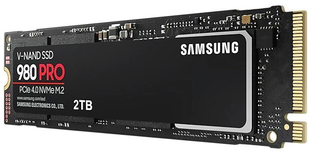 Твердотельный накопитель SSD M.2 (PCI-E NVMe) 2Tb Samsung 980 PRO (R7000/W5000MB/s) (MZ-V8P2T0BW analog MZ-V7P2T0BW) 1year