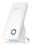  TP-Link TL-WA850RE, N300 Усилитель Wi-Fi сигнала, до 300 Мбит/с на 2,4 ГГц, 2 встроенные антенны, 1 порт 10/100 Мбит/с, подключение к настенной розетке