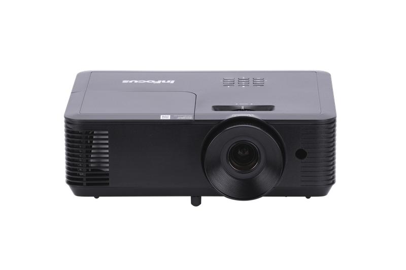  Проектор INFOCUS IN114AA (Full 3D) DLP, 3800 ANSI Lm, XGA, (1.94-2.16:1), 30000:1, HDMI 1.4, 1хVGA, S-video, Audio in, Audio out, USB-A (power), 3W, лампа до 15000ч., 2.6 кг