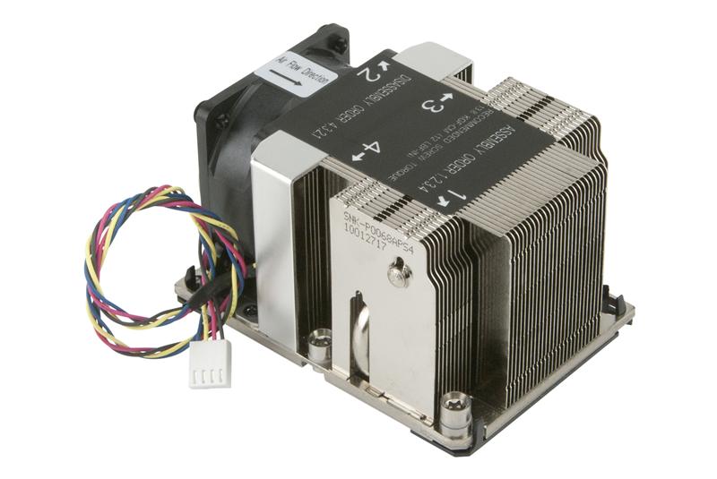 Радиатор 2U+ Heat Sink Active Purley Platform CPU LGA 3647-0 2U and above Series Servers (analog SNK-P0068APS4)