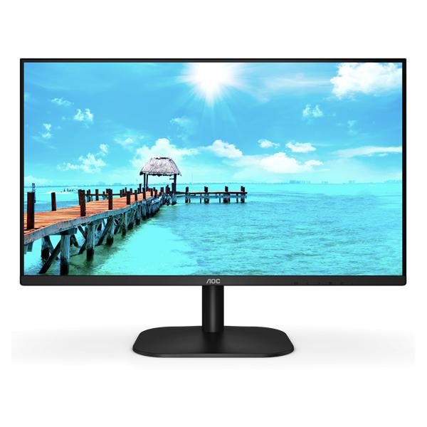 Монитор 27" AOC  27B2QAM 1920x1080@75Hz VA LED 16:9 4ms VGA HDMI DP 20M:1 178/178 250cd 4000:1 Tilt Speakers External Black