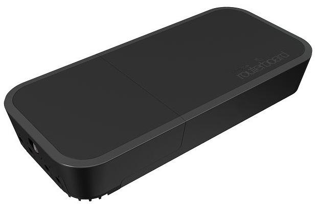 Точка доступа MikroTik wAP ac with 4 cores x 710MHz CPU, 128MB RAM, 2x Gbit LAN, built-in 2.4Ghz 802.11b/g/n Dual Chain wireless, built-in 5GHz 802.11an/ac Dual Chain wireless, RouterOS L4, black outdoor enclosure,