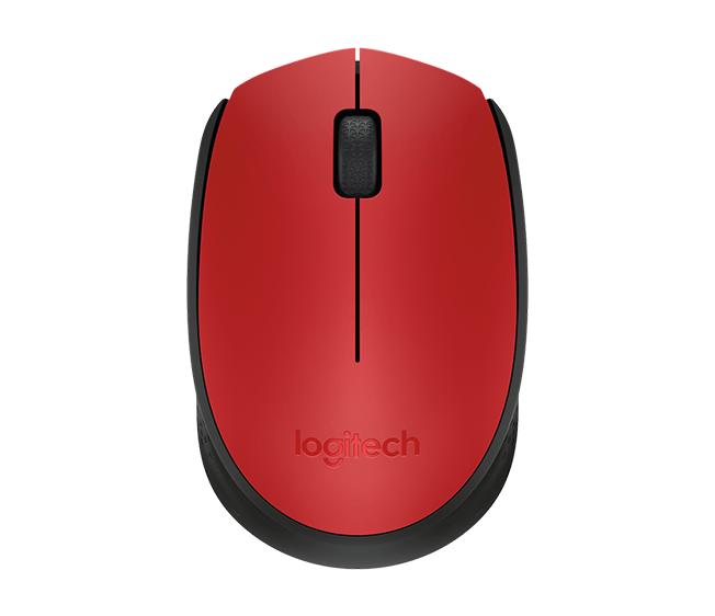 Мышь Logitech Wireless Mouse M171, red,  [910-004641]