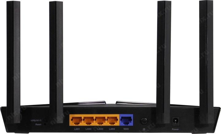  TP-Link Archer AX10, AX1500 Wi Fi 6 роутер, до 300 Мбит/с на 2,4 ГГц + до 1201 Мбит/с на 5 ГГц, 4 антенны, 1 гигабитный порт WAN + 4 гигабитных порта LAN