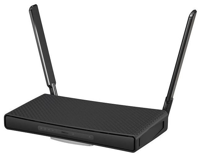 Точка доступа MikroTik hAP ac3 with 4-core 716 MHz CPU, 256MB RAM, 5 x Gigabit LAN (PoE-out on port#5), two wireless interfaces (built-in 2.4Ghz 802.11b/g/n two chain, built-in 5Ghz 802.11ac two chain), 3dBi 2.4GHz