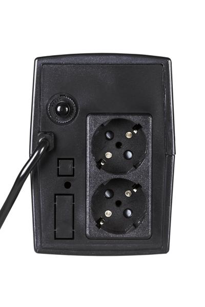 Источник бесперебойного питания IRBIS UPS Personal  600VA/360W, Line-Interactive, AVR, 2xSchuko outlets, 2 year warranty