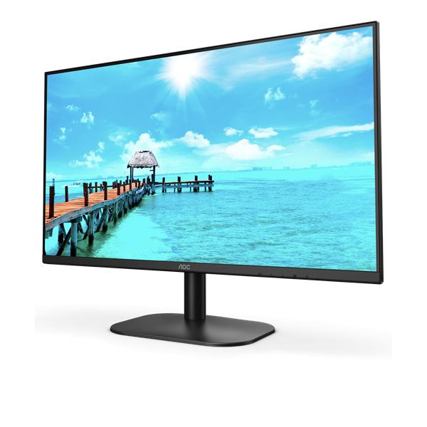 Монитор 27" AOC  27B2QAM 1920x1080@75Hz VA LED 16:9 4ms VGA HDMI DP 20M:1 178/178 250cd 4000:1 Tilt Speakers External Black