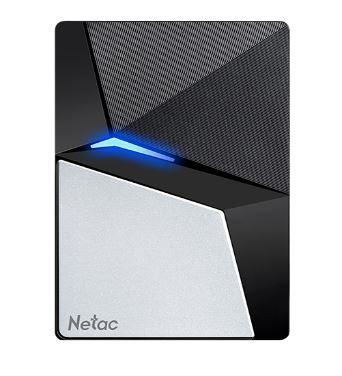 Ssd накопитель Netac Z7S 480GB USB 3.2 Gen 2 Type-C External SSD, R/W up to 550MB/480MB/s,with USB-C to USB-A cable and USB-A to USB-C adapter 3Y wty