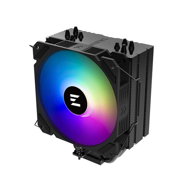 Кулер для процессора ZALMAN CNPS9X PERFORMA BLACK ARGB, 120mm FAN, 4 HEAT PIPES, 4-PIN PWM, 700-1800 RPM, 28DBA MAX, HYDRO BEARING, FULL SOCKET SUPPORT