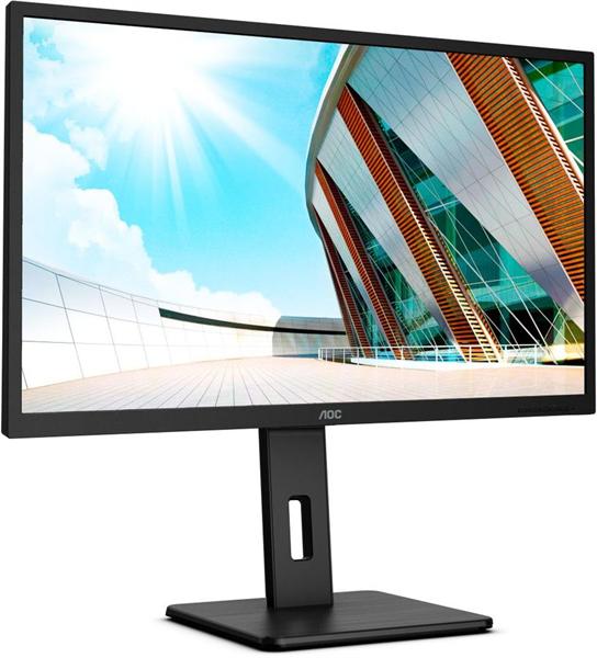 Монитор 31,5" AOC Q32P2 2560x1440@75Гц IPS LED 16:9 4ms 2*HDMI DP 4xUSB 3.2 50M:1 1000:1 178/178 250cd HAS Pivot Tilt Swivel Speakers Black