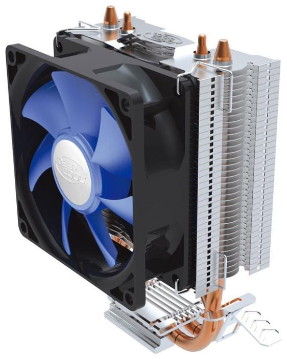  Кулер DEEPCOOL ICE EDGE Mini FS V2.0 S1150/S1155/S1156/S775/AM2/AM2+/AM3/FM1 (54шт/кор, TDP 95W, 2 Heat-Pipe, RET