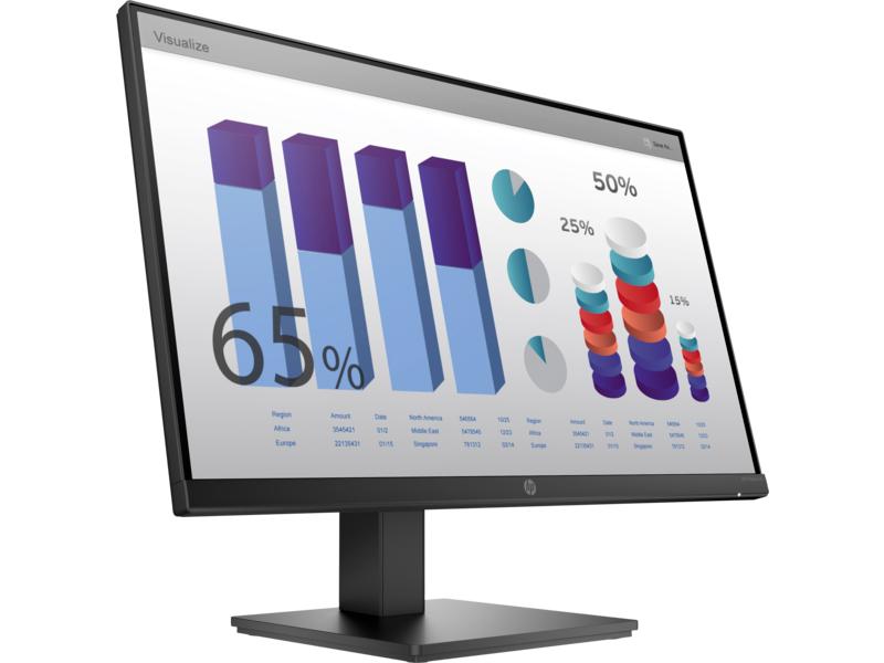 Монитор HP P24q G4 23,8 Monitor 2560x1440 QHD, IPS, 16:9, 250 cd/m2, 1000:1, 5ms, 178°/178°, HDMI, VGA, Plug-and-Play, height, Black (нет евровилки, опция)