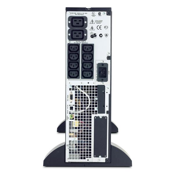 Источник бесперебойного питания APC Smart-UPS RT, 3000VA/2100W, On-Line, Out: 220-240V 8xC13 2xC19, Extended-run, Black, Tower (Rack 3U convertible), SmartSlot, 1 year warranty