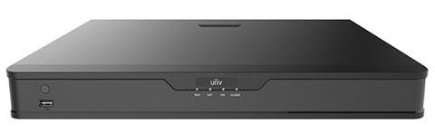  Uniview Видеорегистратор IP 32-х канальный 4K; Входящий поток на запись: до 160Мбит/с; Поддерживаемые форматы сжатия:  Ultra 265/H.265/H.264; Запись: разрешение до 4K; HDD: 2 SATA3 до 6Тб; декодирован