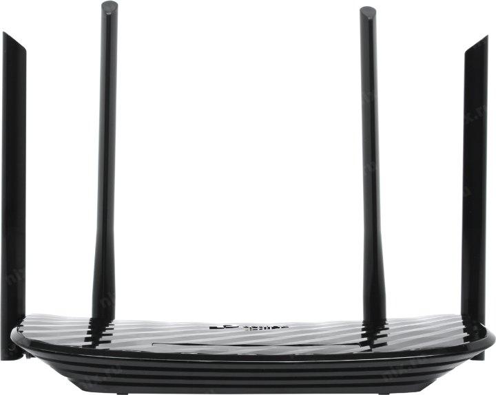  TP-Link Archer C6, AC1200 Двухдиапазонный Wi Fi роутер, до 300 Мбит/с на 2,4 ГГц + до 867 Мбит/с на 5 ГГц, 4 антенны, 1 гигабитный порт WAN + 4 гигабитных порта LAN