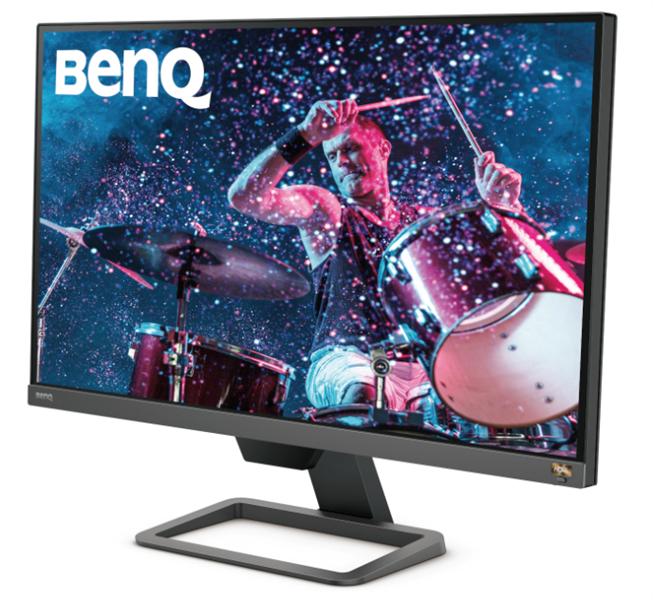 Монитор BENQ 27" EW2780Q IPS LED 2560x1440 60Hz 16:9 350 cd/m2 5ms(GtG) 20M:1 1000:1 178/178 2*HDMI1.4 DP1.2 2*Speaker5W Tilt Metallic-Grey-Black