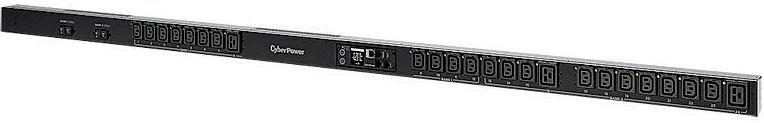 Панель питания распределительная CyberPower PDU PDU81405 Switched Metered-by-Outlet, 0U type, 32Amp, plug IEC 309 32A, (21) IEC 320 C13 (3) IEC 320 C19