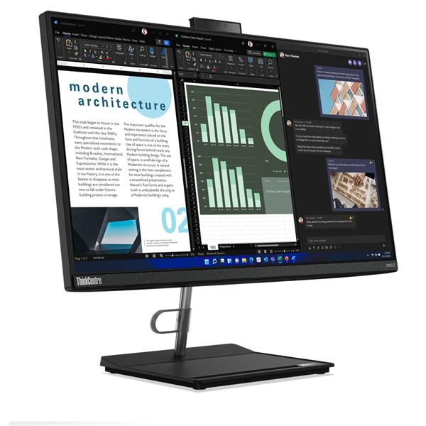 Моноблок Lenovo ThinkCentre NEO 30a  All-In-One  23,8" i5-1240P, 16GB, 512GB SSD M.2, Intel UHD, WiFi, BT, HD Cam, USB KB&Mouse  NoOS, 1Y