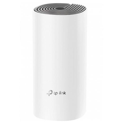  TP-Link Deco E4(1-pack), AC1200 Mesh Wi-Fi модуль, до 300 Мбит/с на 2,4 ГГц + до 867 Мбит/с на 5 ГГц, 2 встр. антенны, 2x10/100 Мбит/с (автоопределение WAN/LAN)