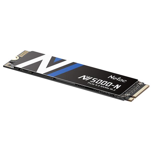 Ssd накопитель Netac SSD NV5000-N 2TB PCIe 4 x4 M.2 2280 NVMe 3D NAND, R/W up to 4800/4400MB/s, TBW 1280TB, without heat sink