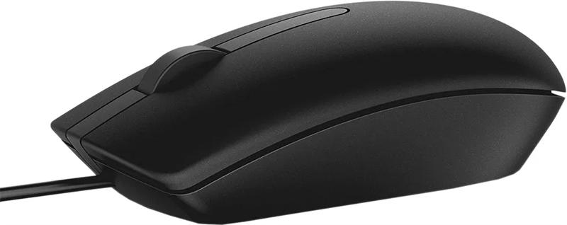 Мышь Dell Mouse MS116 Wired; USB; optical; 1000 dpi; 3 butt; Black