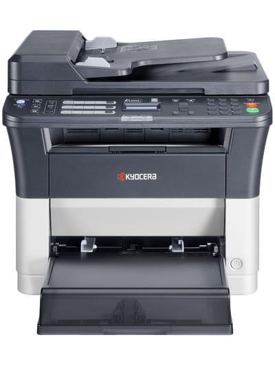  Kyocera FS-1125MFP, P/C/S/F, ч/б лазерный, A4, 25 стр/мин, 1800x600 dpi, 64 Мб, USB 2.0, Network, лоток 250 л., Duplex, автопод., старт.тонер 1000 стр.