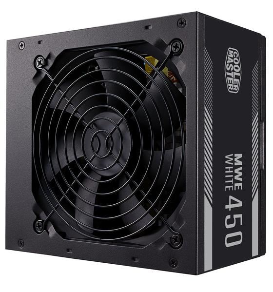 Блок питания Cooler Master MWE White, 450W, ATX, 120mm, 6xSATA, 2xPCI-E(6+2), APFC, 80+ White