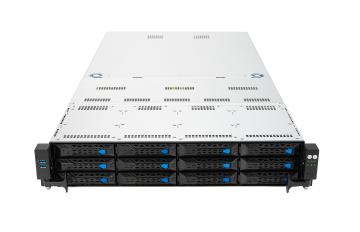 Серверная платформа ASUS RS520A-E11-RS12U Rack 2U,1x(LGA 4094),RDIMM/LR-DIMM/3DS(upto16/2666MHz/4TB),12xLFF HDD(upto12xNVMe),2xM.2 conectr,softRAID,3xPCiEx16+1xOCP 3.0 Mezz,2xGbE,2x1600W