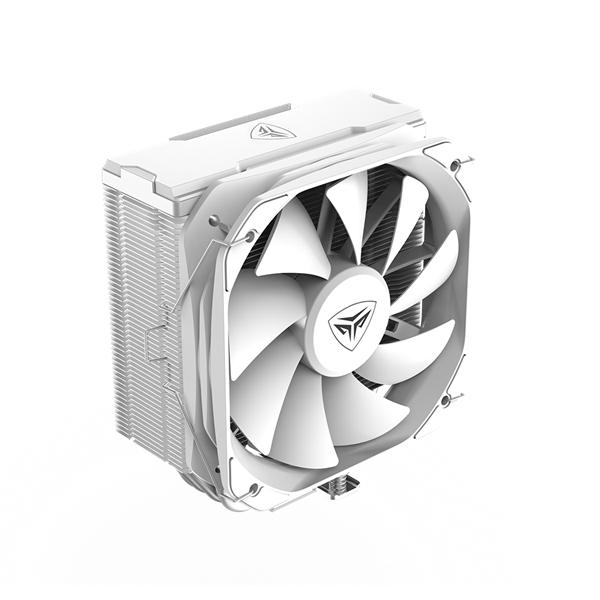 Кулер для процессора PCCooler K6 WH S115X/1200/1700/AM4/AM5 (20 шт/кор, TDP 240W, 130mm PWM FAN, 6 тепловых трубок 6мм, 400-1600RPM, 18-29dBa)