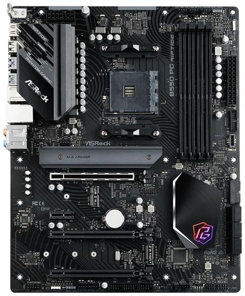 Материнская плата ASROCK B550 PG RIPTIDE, AM4, B550, 4*DDR4, HDMI, 6xSATA3 6.0, M.2 Socket, RAID, 6xUSB 3.2, 2xUSB 2.0, Type-C, ATX; 90-MXBGH0-A0UAYZ