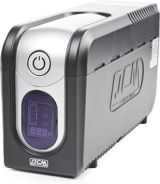 Источник бесперебойного питания Powercom Back-UPS IMPERIAL, Line-Interactive, 625VA/375W, Tower, IEC, LCD, USB (507308)