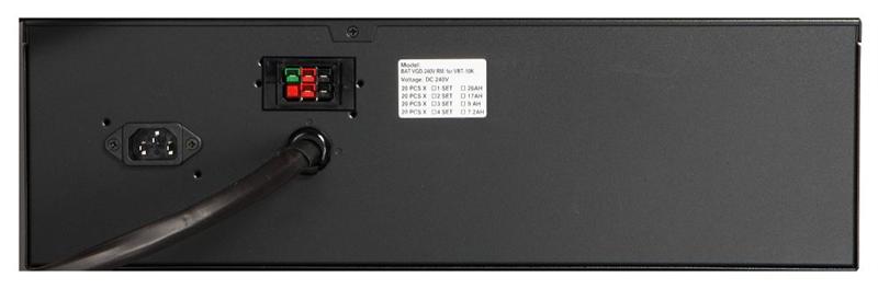 Дополнительная батарея Powercom BAT VGD-240V RM for VRT-10K (240V, 9Ah) without PDU + 1A charger (859782)