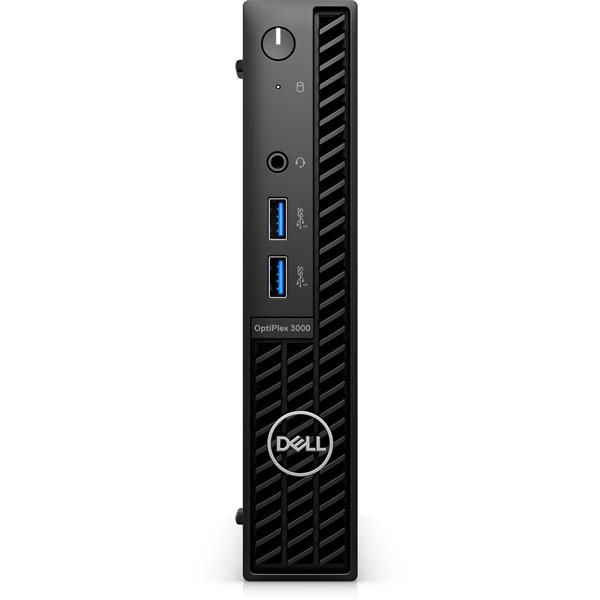 Пк Dell Optiplex 3000 Micro Core i5-12500T 8GB (1x8GB) DDR4 256GB SSD Intel Integrated Graphics, Wi-Fi,BT Linux,1y,KB Eng