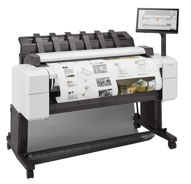 Широкоформатный принтер HP DesignJet T2600dr PS MFP (p/s/c, 36",2400x1200dpi, 3A1ppm, 128GB, HDD500GB, 2rollfeed, autocutteoutput tray,stand, Scanner 36",600dpi, 15,6" touch display, extUSB, GigEth, repl. L2Y26A)