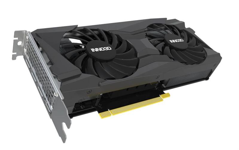 Видеокарта INNO3D RTX 3050 Twin X2 OC//RTX3050, HDMI, DP*3, 8G,D6