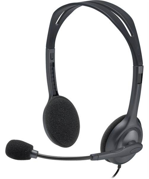 Наушники Logitech Headset H111, Stereo, mini jack 3.5mm, [981-000593]