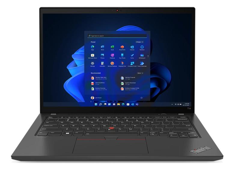 Ноутбук ThinkPad T14 G3 14" WUXGA (1920x1200) IPS 300N, i5-1240P, 16GB DDR4 3200,512GB SSD M.2, Intel Iris Xe, WiFi 6,BT,FPR,TPM2,IR&FHD Cam, 65W USB-C,KB RU/ENG,Win11Pro ENG,1Y,1.5kg