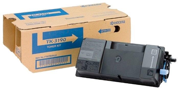  Kyocera Тонер-картридж TK-3190 для P3055dn/P3060dn/P3155dn/P3260dn/M3655idn/M3660idn/M3860idn/M3860idnf (25000 стр.)