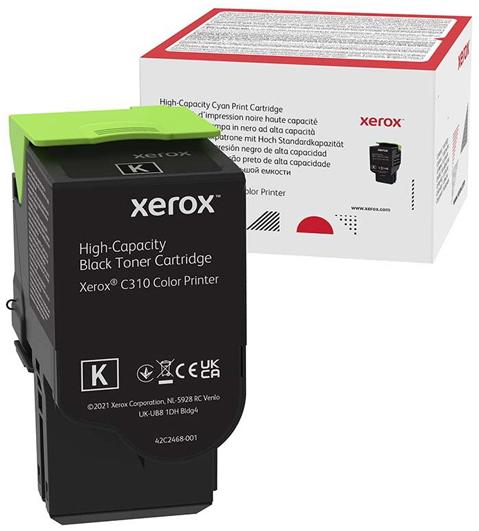  Тонер-картридж Xerox увеличен емк черный для C310/315 черный (8K стр.) (существенное повреждение коробки)