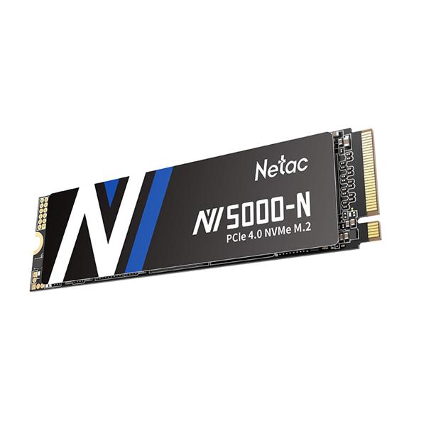 Ssd накопитель Netac SSD NV5000-N 2TB PCIe 4 x4 M.2 2280 NVMe 3D NAND, R/W up to 4800/4400MB/s, TBW 1280TB, without heat sink