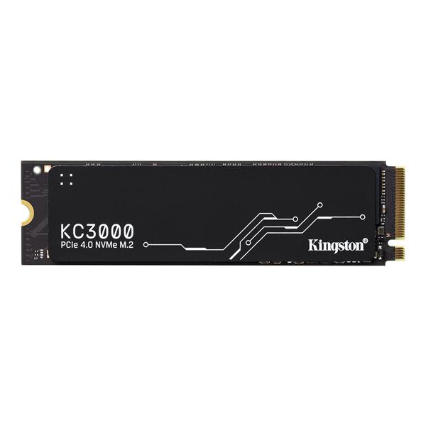 Твердотельный накопитель Kingston SSD 1TB KC3000 M.2 2280 PCIe 4.0 NVMe R7000/W6000MB/s 3D TLC MTBF 1.8M 800TBW Retail 1 year